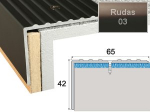 Profilis Effector A32 laiptams | rudas 270 cm 65x42 mm