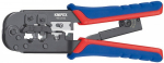 Laidų antgalių užspaudimo replės RJ11/12, RJ45, Knipex