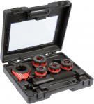 Sriegimo įrankių rinkinys vamzdžiams 4 vnt Yato | 3/8 "(10mm), 1/2"(12.5mm), 3/4"(19mm), 1"(25mm)