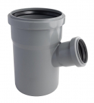 Vidaus kanalizacijos tri&scaron;akis HTplus, &Oslash; 50 / 110 mm, 67&deg;