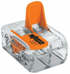 Laidų jungė Wago 221-412/20, 2 x 0,2&ndash;4 mm&sup2;, 450 V, 20 vnt.