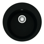 Granitinė plautuvė Franke Ronda, ROG 610-41, užkem&scaron;amas ventilis, Onyx