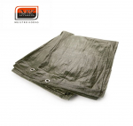 Apsauginis tentas, žalias - 8 x 12 m, 100 g/m2