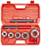 Sriegimo įrankių rinkinys vamzdžiams 5vnt. Vorel | 3/8", 1/2", 3/4", 1", 5/4"