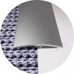 Profilis sujungimo, nerūdyjančio plieno, matinis Stainless Steel Profiles | 30mm L-100cm