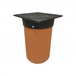 &Scaron;ulinio dangtis su vamzdžiu Magnaplast, &Oslash; 300 mm, 40t