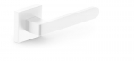 Durų rankena, vidaus Metal-Bud White RIO K, balta