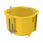 Dėžutė montažinė su varžteliai gipsokartonui GK40D, 60x40mm