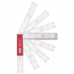 Profesionalus reguliuojamas kampmatis BMI 8 IN 1 (300x120 mm)