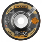 Rhodius Met. &scaron;lif. diskas &bdquo;RHODIUS" FS1 125x4 mm