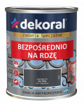 Dekoral, emalis antikorozinis | 0,65 ltr. antracitas, matinis RAL 7016