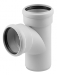 Tri&scaron;akis vidaus kanalizacijai Skolan, 58 mm x 58 mm, 87 &deg;