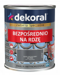 Dekoral, emalis antikorozinis | 0,65 ltr. bazaltinis, pusiau matinis RAL 7012