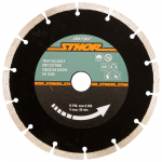 Diskas pjovimui deimantinis (sausam pjovimui) SEGMENT Sthor | d-230x22,2x2,4mm