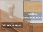 Grindjuostė termoplasto Vox, (34) sendintas uosis | Kampas SMART FLEX / IZZI vidinis