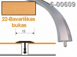 Profilis lankstomas ZicZac | 13 mm, alu-bavari&scaron;kas bukas, 2.5 m