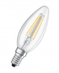 LED lemputė OSRAM, B35, E14, 4 W, 470 lm, 2700 K