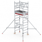 Aliuminio mobilus bok&scaron;telis MiTower (4,20 m darbinio auk&scaron;čio)