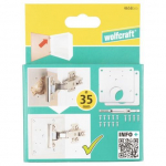 LANKSTŲ REMONTO KOMPLEKTAS (DURELĖMS) 17VNT