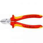 ⬡ &Scaron;oninio kirpimo replės elektrikui 160mm (1000V) KNIPEX (7006160, KNIPEX)
