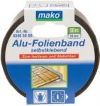 Juosta aliuminė lipni Mako | 50 mm x 50 m