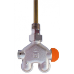 Rank&scaron;luosčių džiovintuvo pajungimo mazgas HERZ VUA-40, Apatinis kampinis pajungimas, be apvado