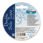 Dvipusė lipnioji juostelė CENTRUM 80152, 6,3 m &times; 18 mm