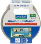 Juosta aliuminė lipni, 100 C&deg; Mako | 50 mm x 10 m