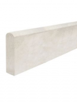 Tvoros pamatas tiesus lygus, betoninis 2500x200x60 mm, baltas