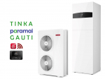 &Scaron;ilumos siurblys Oras-Vanduo Ariston Nimbus R32, Compact, 150 S T Net 16.90 kW &Phi;3, su integruotu 177l vandens &scaron;ildytuvu ir Wi-Fi