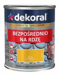 Dekoral, emalis antikorozinis | 0,65 ltr. geltonas, blizgus RAL 1023