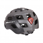 Dviratininkų &scaron;almas Bottari 94004GB, juodas/pilkas, L/XL