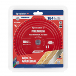 Specialist+ Pjovimo diskas 184x48Tx20/16mm, Multimaterial PREMIUM, SPECIALIST+