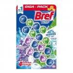 WC valiklis-gaiviklis BREF POWER AKTIV LAVENDER+PINE, 4&times;50 g