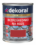 Dekoral, emalis antikorozinis | 0,65 ltr. raudonas, blizgus RAL 3031