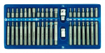 Antgalių rinkinys 40 vnt. HEX, TORX, SPLINE, CrV Vorel | T20-T55, H4-H12, M5-M12