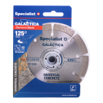 Specialist+ SPECIALIST+ deim. diskas GALACTICA, 125x10x22.2 mm