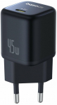Telefono įkroviklis Baseus PicoGo GaN, USB Type-C, juoda 45W