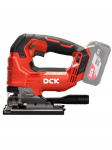 DCK Akumuliatorinis be&scaron;epetėlinis siaurapjūklis 20V, KDMQ85Z, DCK (be baterijos ir įkroviklio)