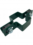 Apkaba segmentui 60x40 mm, TIESI, plieninė, ZN+6005 (Žalia)