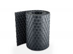 Tvoros juosta MIKKO Rattan 19cm x 12,75m, grafitas MK-03