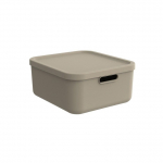 Daiktadėžė Rotho Albula, 20 l, smėlio, 39.5 x 35.5 x 17.7 cm