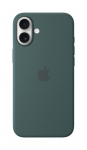 MYYH3ZM/A iPhone 16 Plus Silicone Case with MagSafe, Lake Green