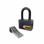 Pakabinama spyna ZN-S-Pr60-A, juoda, 30 mm