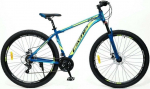 Dviratis kalnų, 29 ", juodas/žalias