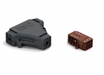 T-jungimas gelinis Etelec EV201D, 0.5-2.5 mm&sup2;,pilkas