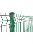 3D segmentas tvorai, 2,5x1,73 m, 200x50 mm, &oslash;3/4 mm, žalia