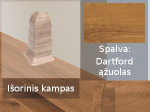 Grindjuostė termoplasto Vox, (44) dartford ąžuolas | Kampas SMART FLEX / IZZI, i&scaron;orinis