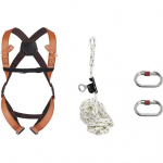 Kritimo stabdymo komplektas, Elara 170, darbui ant stogų XL, Delta Plus