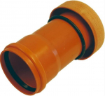 Lauko kanaliz. PVC perėjimas į beton.vamzdžio mova 110/148